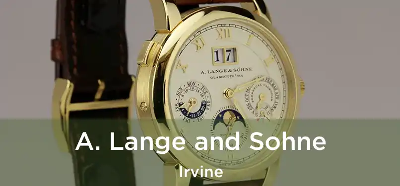 A. Lange and Sohne Irvine